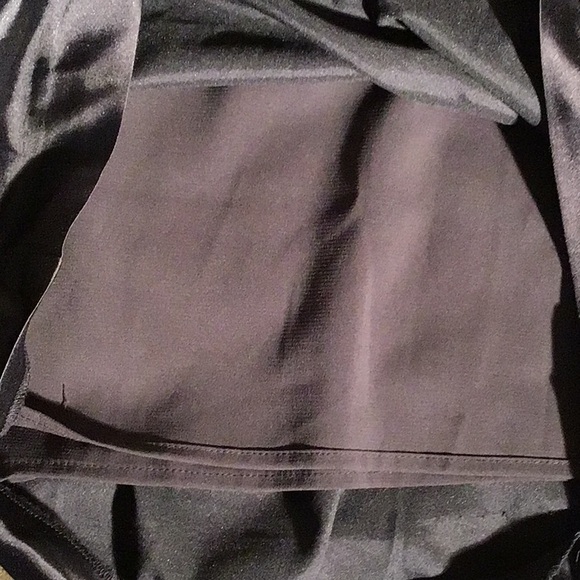 Moda International dress Bodycon ruched black 8 - Picture 7 of 7